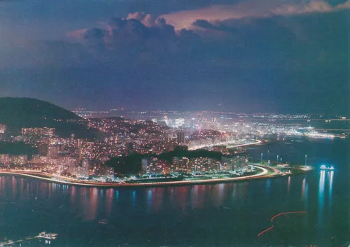 Rio De Janeiro - Botafogo Bay At Night - Brasilien