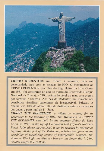 Rio De Janeiro - Christ The Redeemer - Brasilien