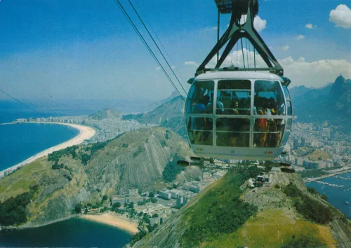 Rio De Janeiro - Panorama From Cable Car - Pão de Açúcar - Brasilien
