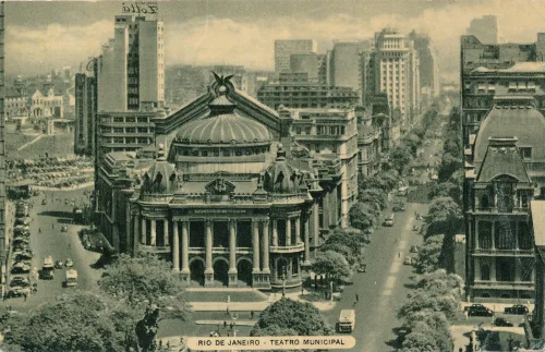 Rio De Janeiro - Theatro Muncipal - Brasilien