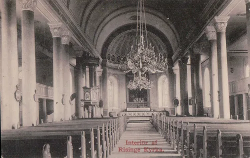 Risinge - Risinge Kyrka Interiör - Sverige