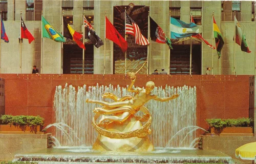 New York City - Rockefeller Center Prometheus - Usa