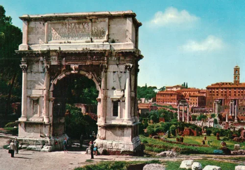 Rome - Arc Of Titus - Italien