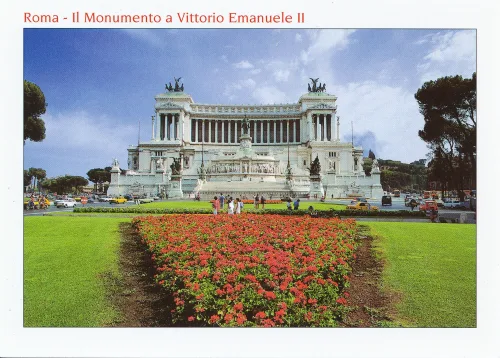 Rome - Il Monumento A Vittorio Emanuele Ii - Italien