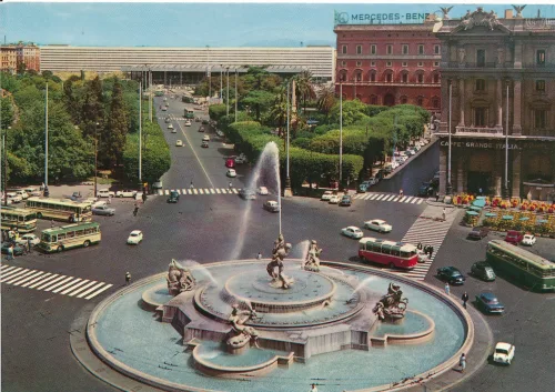 Rome - Piazza Della Repubblica - Italien