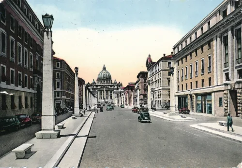 Rome - Reconciliation Street - Italien
