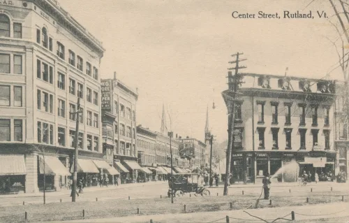 Rutland - Center Street - Usa