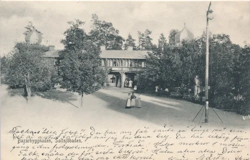 Saltsjöbaden - Bazarbyggnaden - Sverige