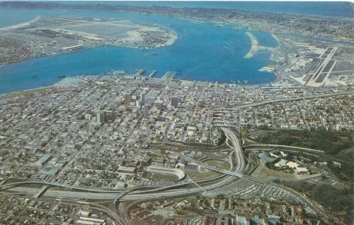 San Diego - Aerial View - Usa