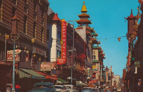 San Francisco - Grant Avenue China Town - Usa