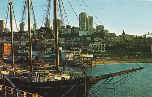 San Francisco - Maritime State Historic Park Skyline - Usa