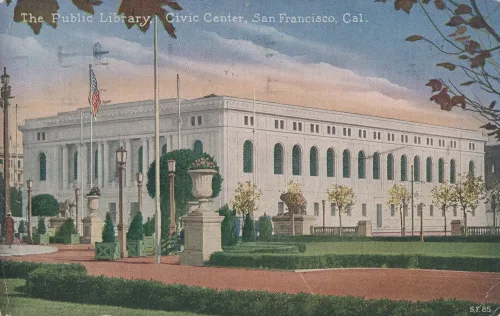 San Francisco - Public Library Civic Center - Usa