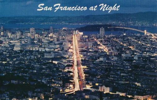 San Francisco - San Fransisco By Night - Usa