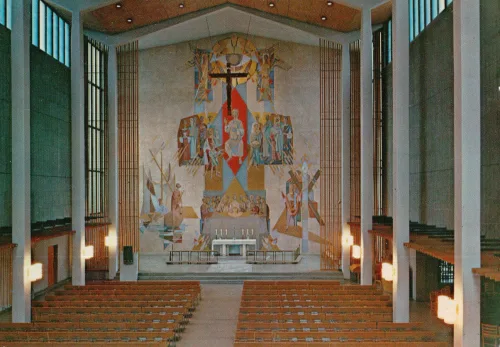 Malmö - Sankt Andreas Kyrka Interiör - Sverige