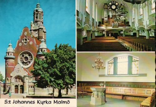 Malmö - Sankt Johannes Kyrka Flerbild - Sverige