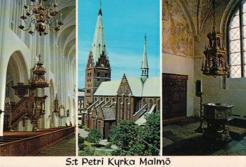 Malmö - Sankt Petri Kyrka Flerbild - Sverige