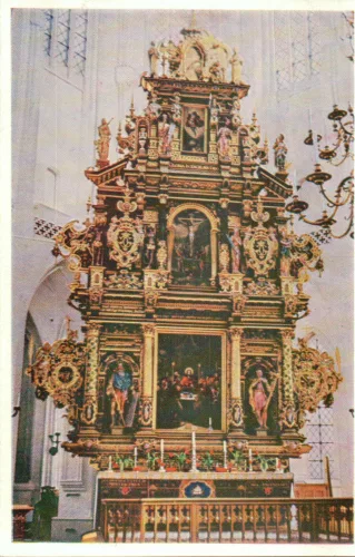 Malmö - Sankt Petri Kyrka Interiör - Sverige