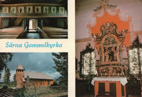 Särna - Särna Gammelkyrka Flerbild - Sverige