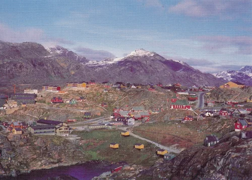 Sisimiut - View Over - Grönland