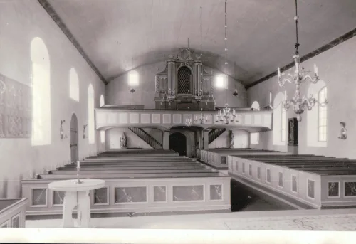 Slaka - Slaka Kyrka Interiör - Sverige