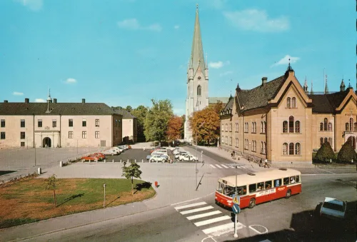 Linköping - Slottet Och Domkyrkan - Sverige