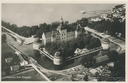 Vadstena - Slottet Flygvy - Sverige