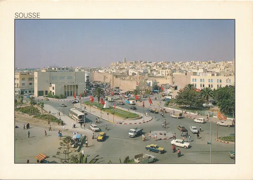 Sousse - Place Farhat Hached - Tunisien