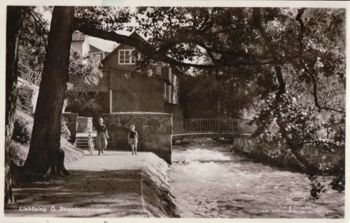 Linköping - Stångån Östra Strandpromenaden - Sverige