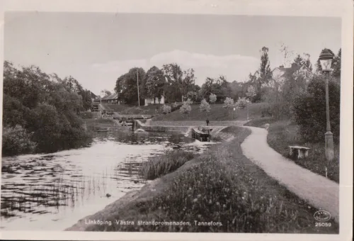 Linköping - Stångån Västra Strandpromenaden - Sverige