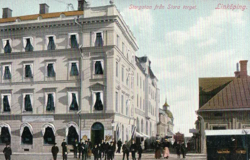 Linköping - Storgatan Från Stora Torget - Sverige
