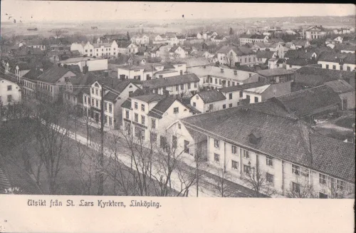 Linköping - Storgatan Utsikt Från St Lars Kyrktorn - Sverige