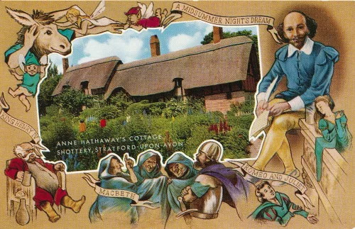 Stratford-Upon-Avon - Anne Hathaways Cottage - Storbritannien