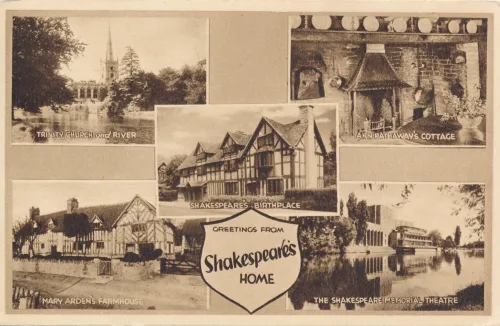Stratford-Upon-Avon - Shakespeares Home Multiview - Storbritannien