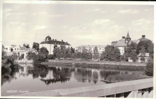 Mjölby - Parti Av Svartån - Sverige