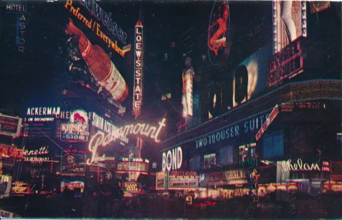 New York City - Times Square At Night - Usa