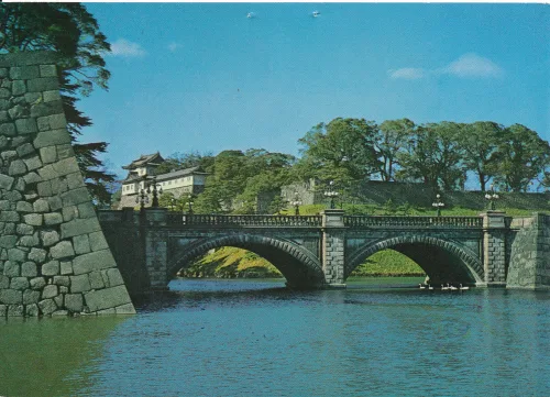 Tokyo - Imperial Palace Main Gate Iron Bridge - Japan