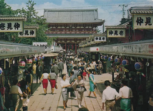 Tokyo - Asakusa Nakamise Stalls - Japan