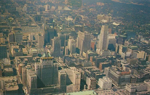 Toronto - Toronto - Aerial View Of Business Area - Kanada