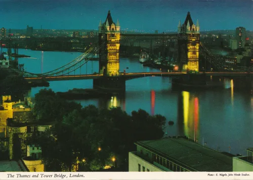London - Thames And London Bridge - Storbritannien