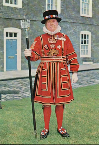 London - Tower Chief Yeoman Warder - Storbritannien