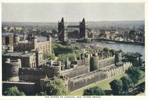 London - Tower Of London And Tower Bridge - Storbritannien