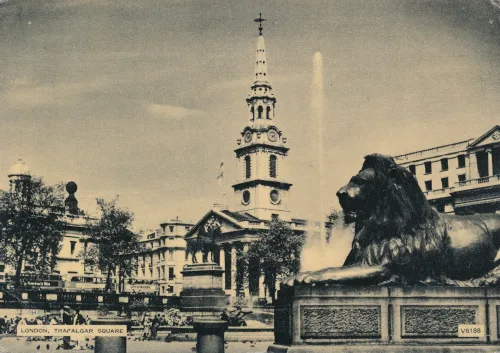 London - Trafalgar Square - Storbritannien