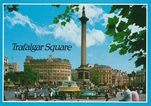 London - Trafalgar Square - Storbritannien