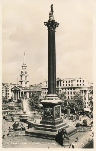 London - Trafalgar Square - Storbritannien