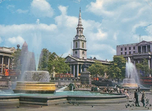 London - Trafalgar Square - Storbritannien