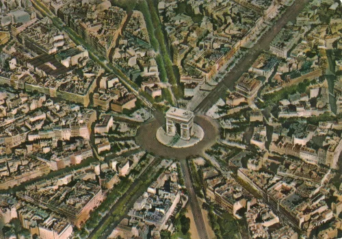 Paris - Triumphal Arch - Frankrike