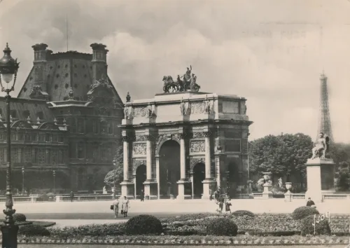 Paris - Triumphal Arch - Frankrike