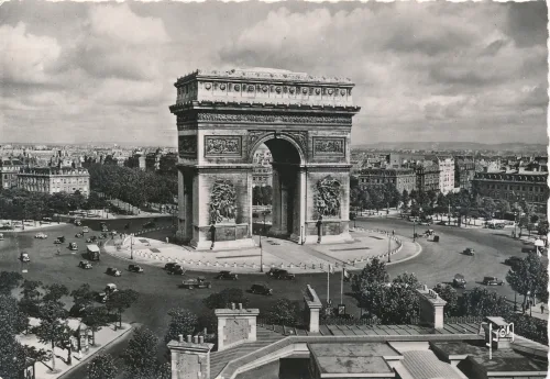 Paris - Triumphal Arch - Frankrike