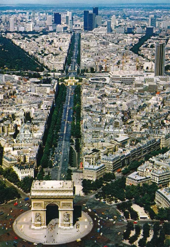 Paris - Triumphal Arch - Frankrike