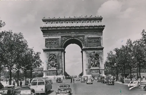 Paris - Triumphal Arch - Frankrike